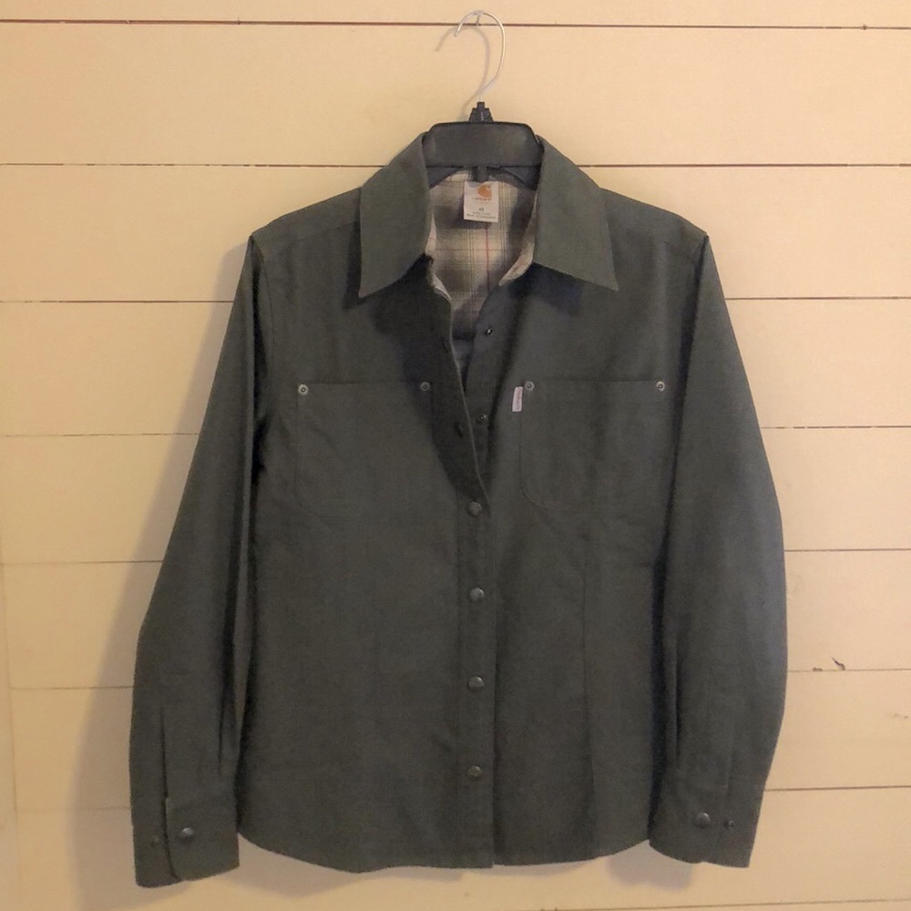 Carhartt Canvas Flannel Shirt Women’s XS